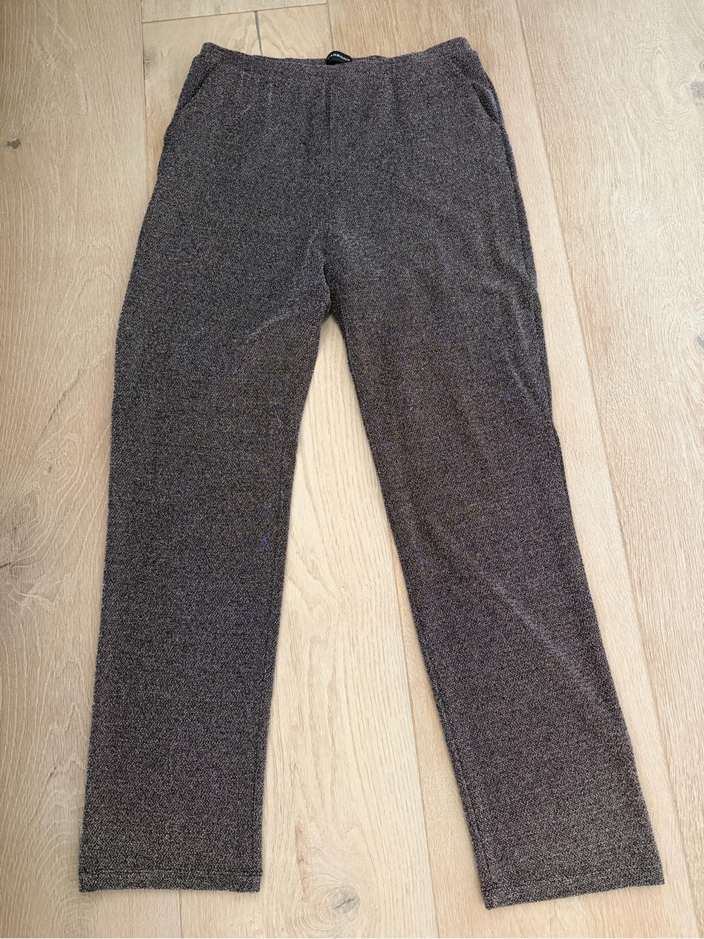 Carbon38 Brown Knit Jogger Pants